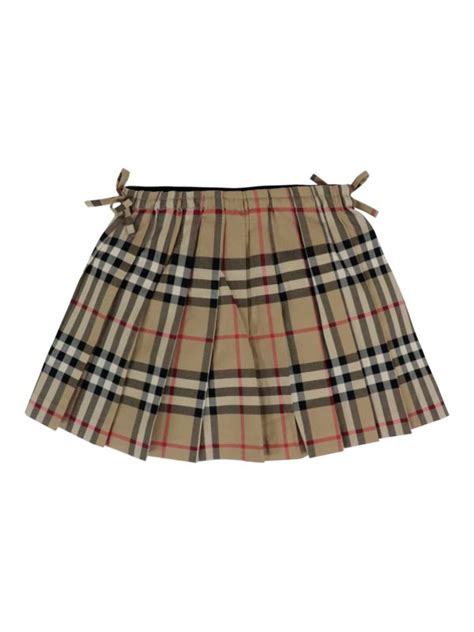 burberry mini skirt replica|checked pleated mini skirt.